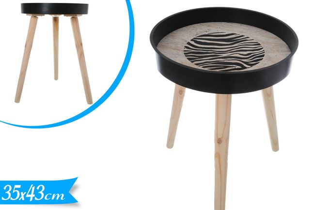 ΤΡΑΠΕΖΑΚΙ ΞΥΛΙΝΟ 35x43cm ΜΕ ΣΧΕΔΙΟ