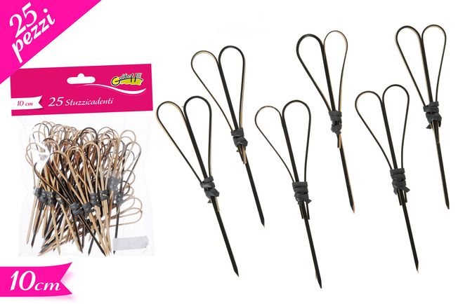 ΞΥΛΑΚΙ ΒΑΜBOO ΦΙΟΓΚΟΣ 10cm 25TEM