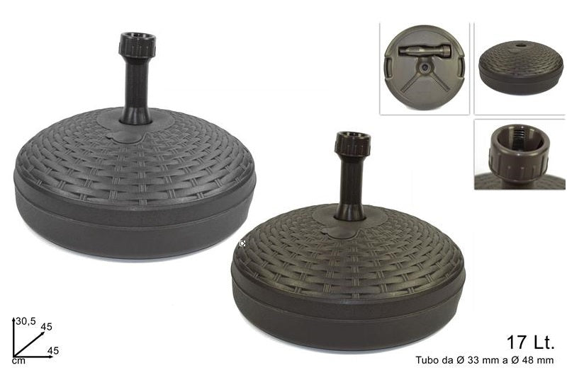 ΒΑΣΗ ΟΜΠΡΕΛΑΣ ΠΛΑΣΤΙΚΗ 17lt RADDAN 48mm
