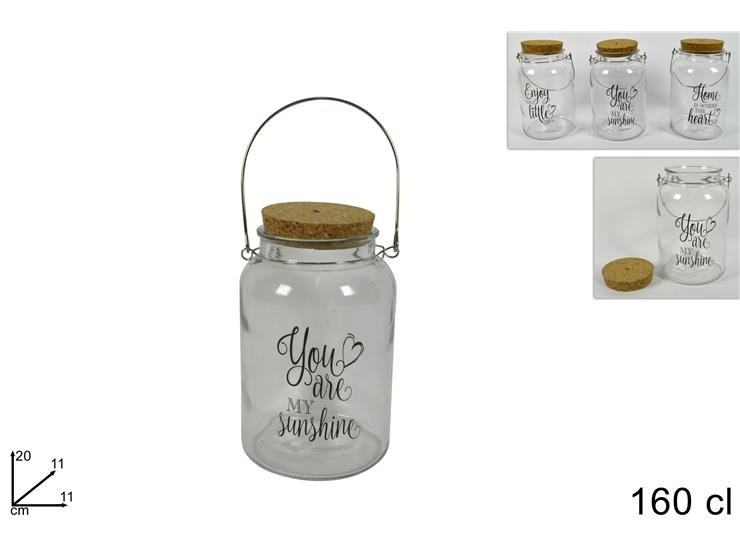 ΒΑΖΟ ΓΥΑΛΙΝΟ 160cl ΜΕ ΛΑΒΗ ΚΑΙ ΠΩΜΑ ΦΕΛΛΟ