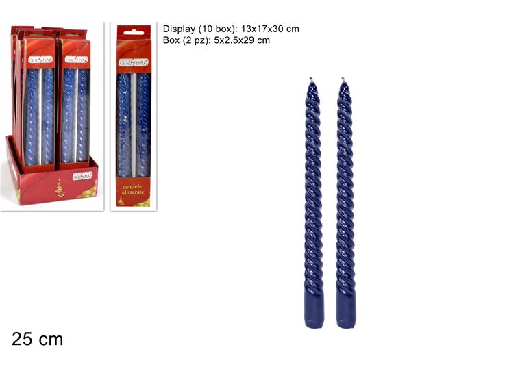 ΚΕΡΙΑ 25εκ 2ΤΕΜ ΜΠΛΕ