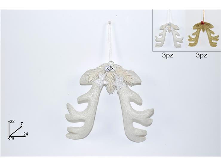 ΚΕΡΑΤΑ ΤΑΡΑΝΔΟΥ ΜΕ GLITTER 24εκ