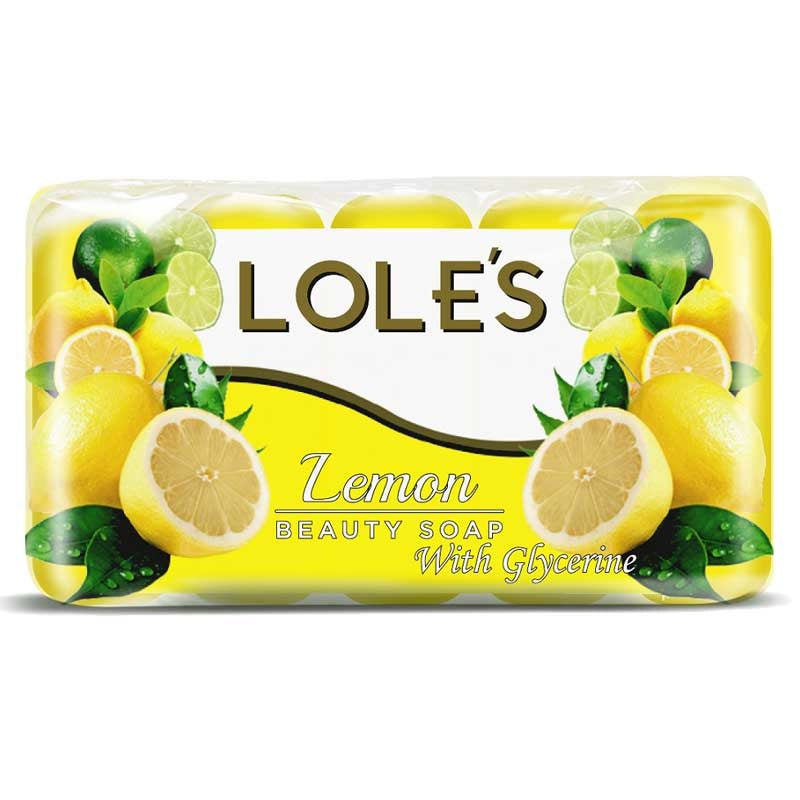 ΣΑΠΟΥΝΙ ΛΕΜΟΝΙ LOLE'S 5x60gr