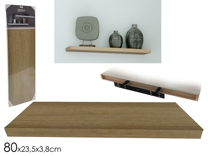 ΡΑΦΙ 80x23.5x3.8cm WOOD