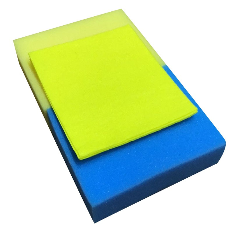 ΣΦΟΥΓΓΑΡΙA ΠΟΛΛΑΠΛΩΝ ΧΡΗΣΕΩΝ 14x17x6.5εκ 2TEM ΜΕ ΠΑΝΙ ΚΑΘΑΡΙΣΜΟΥ