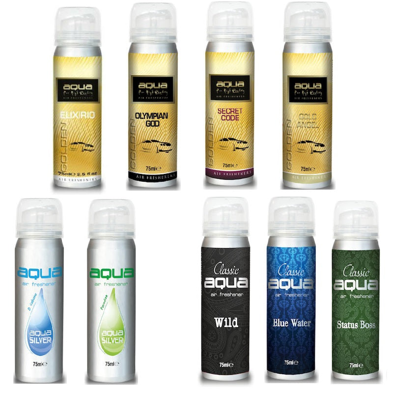 ΑΡΩΜΑΤΙΚΟ SPRAY ΑΥΤΟΚΙΝΗΤΟΥ 75ml AQUA