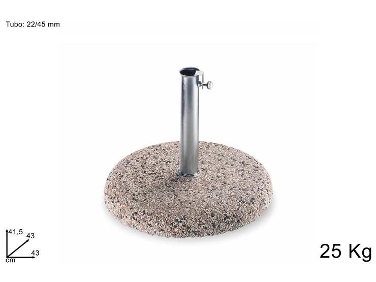 ΒΑΣΗ ΟΜΠΡΕΛΑΣ 25kgr 43εκ ΤΣΙΜΕΝΤΕΝΙΑ