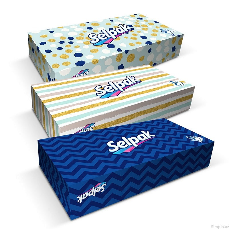 ΧΑΡΤΟΜΑΝΤΗΛΑ FACIAL SELPAK 100TEM 3Φ