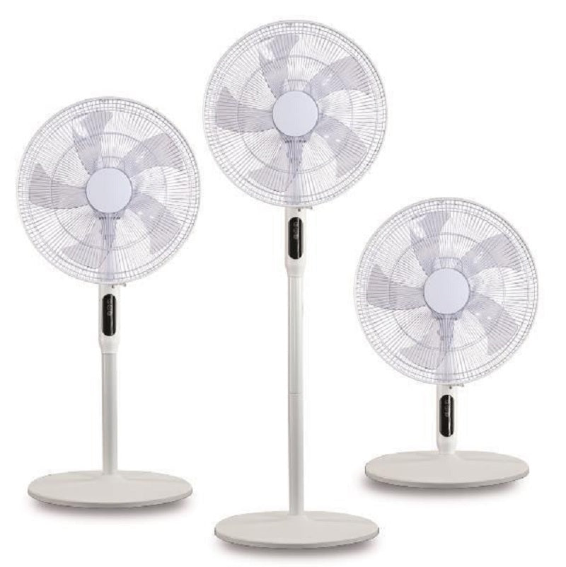 ΑΝΕΜΙΣΤΗΡΑΣ 45cm 25W DCMOTOR ΛΕΥΚΟΣ 3IN1 ΜΕ ΟΡΘΟΣΤΑΤΗ ΑΘΟΡΥΒΟΣ ΜΕ ΤΗΛΕΧΕΙΡΙΣΤΗΡΙΟ EUROLAMP
