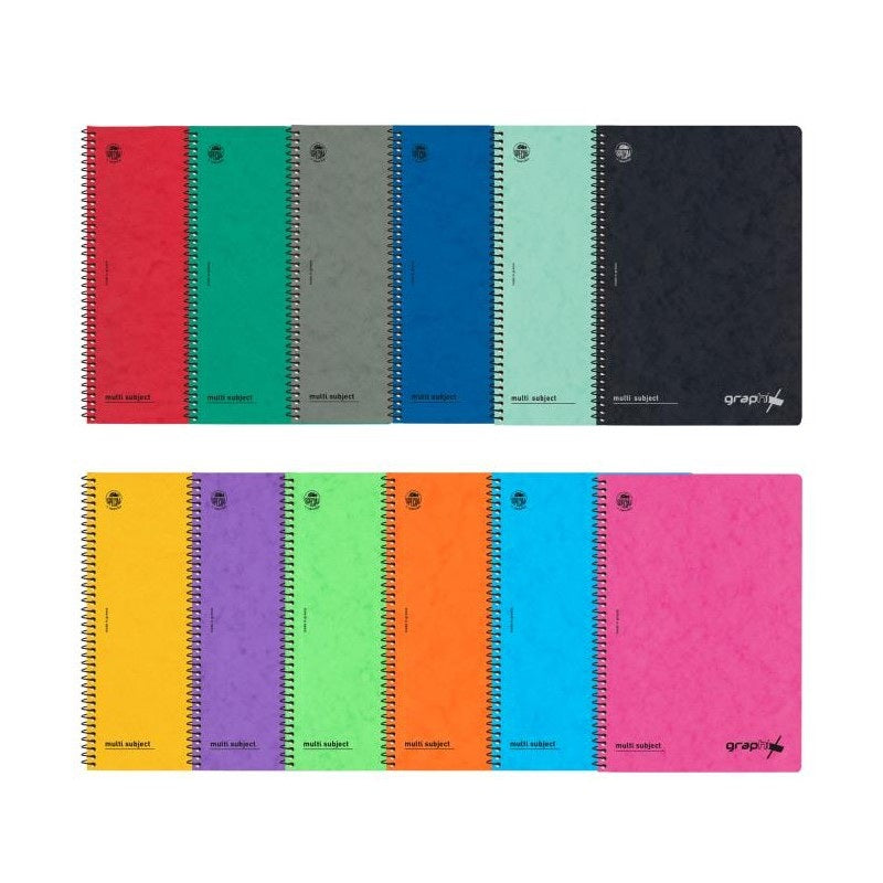 ΣΠΙΡΑΛ 4ΘΕΜ 17x25cm 240Φ ΜΟΝΟΧΡΩΜΟ GRAPHIX