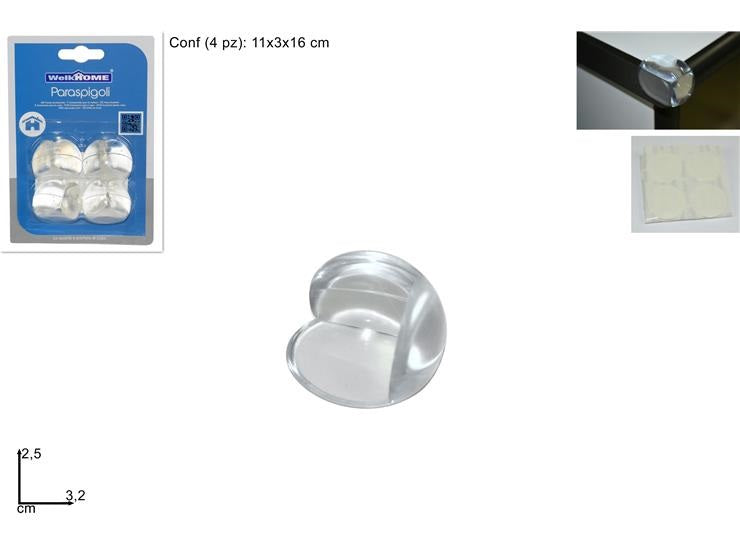 ΠΡΟΣΤΑΤΕΥΤΙΚΟ ΓΙΑ ΓΩΝΙΕΣ 4ΤΕΜ WELKHOME