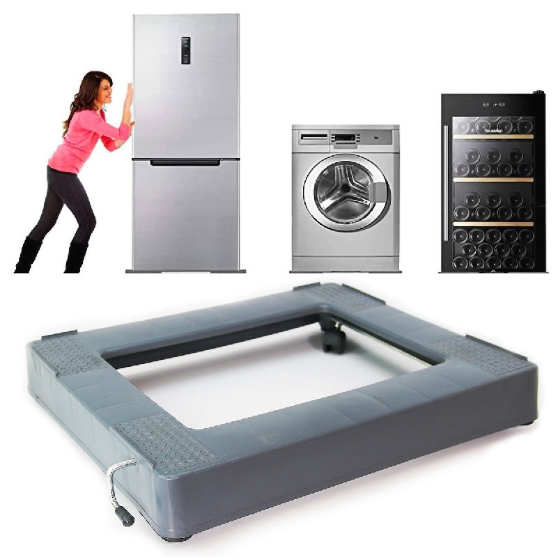 ΒΑΣΗ ΗΛΕΚΤΡΙΚΩΝ ΣΥΣΚΕΥΩΝ ΠΛΑΣΤΙΚΗ ΤΕΤΡΑΓΩΝΗ ΜΕ ΡΟΔΕΣ 60x55cm