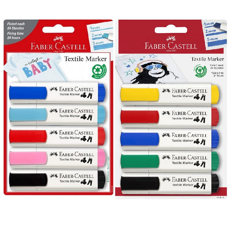 ΜΑΡΚΑΔΟΡΟΙ ΥΦΑΣΜΑΤΩΝ 5ΤΕΜ FABER