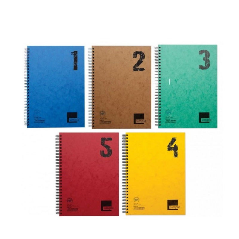 ΣΠΙΡΑΛ 4ΘΕΜ SIMPLE 17x24cm