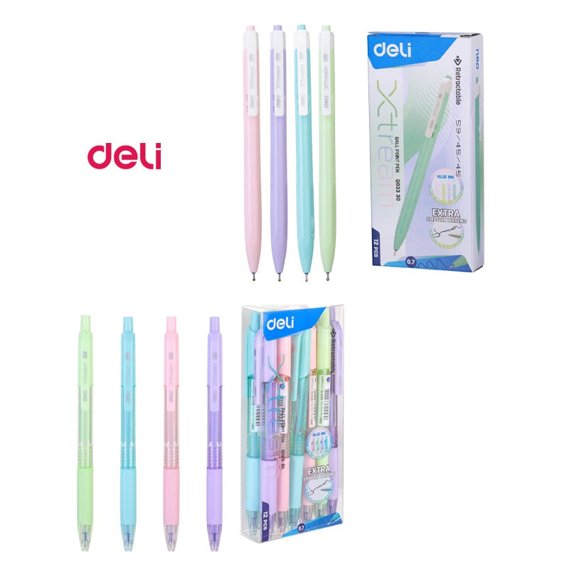 ΣΤΥΛΟ ΚΟΥΜΠΙ 0.7ΜΜ DELI XTREAM PASTEL