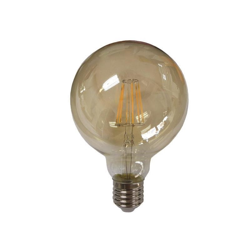 ΛΑΜΠΑ LED ΓΛΟΜΠΟΣ G95 ΘΕΡΜΟ 8W Ε27 2400K 220-240V EUROLAMP