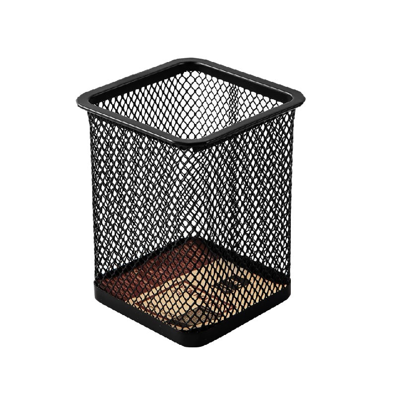 ΜΟΛΥΒΟΘΗΚΗ DELI 8x8x9cm ΤΕΤΡΑΓΩΝΗ ΜΕΤΑΛΛΙΚΗ ΜΑΥΡΗ