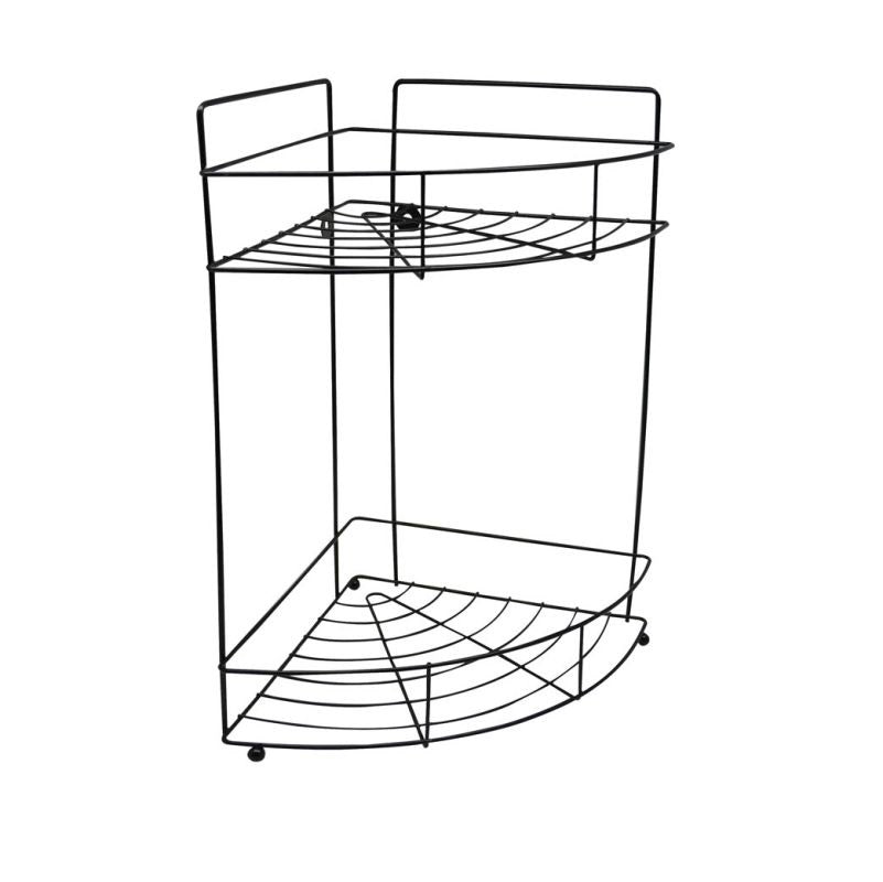 ΕΤΑΖΕΡΑ 2οροφη ΓΩΝΙΑ ΜΕΤΑΛΛΙΚΗ 22x22x38εκ