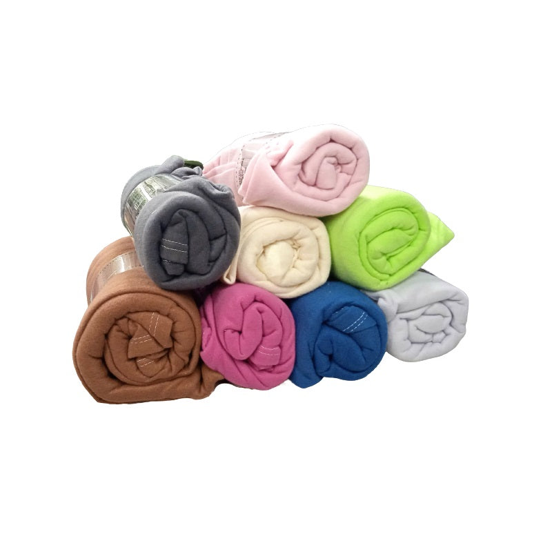 ΚΟΥΒΕΡΤΑ ΦΛΙΣ 150x220cm ΜΟΝΟΧΡΩΜΗ TNS