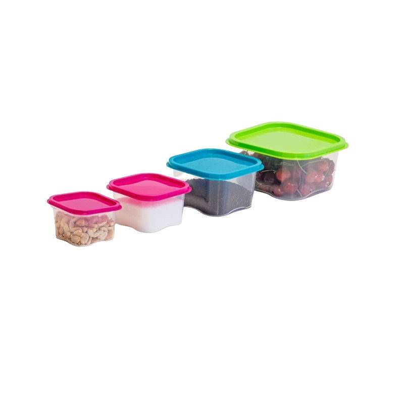 ΦΑΓΗTΟΔΟΧΕΙΟ ΣΕΤ ΤΕΤΡΑΓΩΝΟ 4ΤΕΜ STERK 950-450-250-150ml