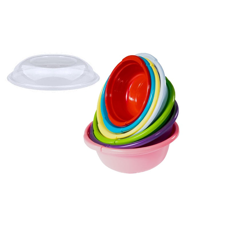 ΛΕΚΑΝΗ ΣΤΡΟΓΓΥΛΗ 7lt ΜΕ ΚΑΠΑΚΙ ΚΑΙ ΛΑΒΕΣ STERK