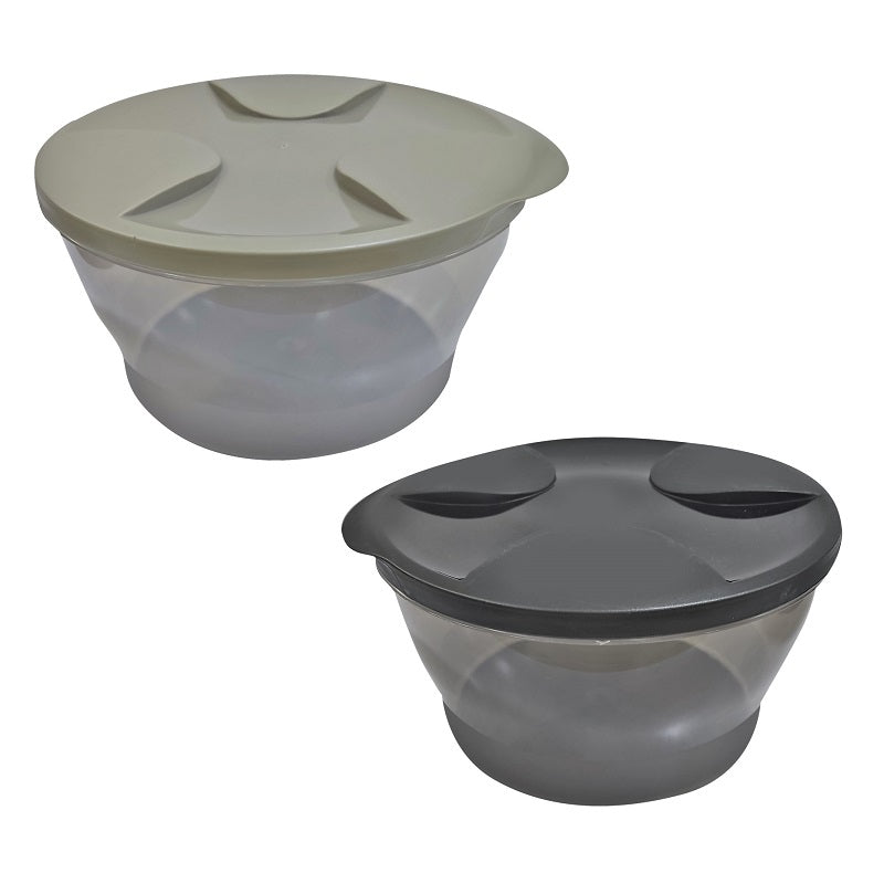 ΦΑΓΗΤΟΔΟΧΕΙΟ 2lt ΜΑΥΡΟ ΓΚΡΙ TNS