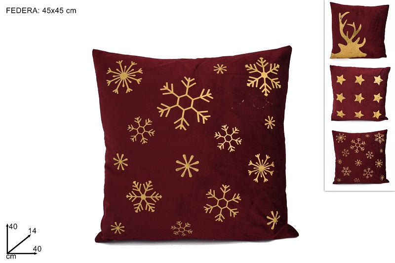 ΜΑΞΙΛΑΡΙ XMAS ΒΕΛΟΥΔΙΝΟ 45x45εκ