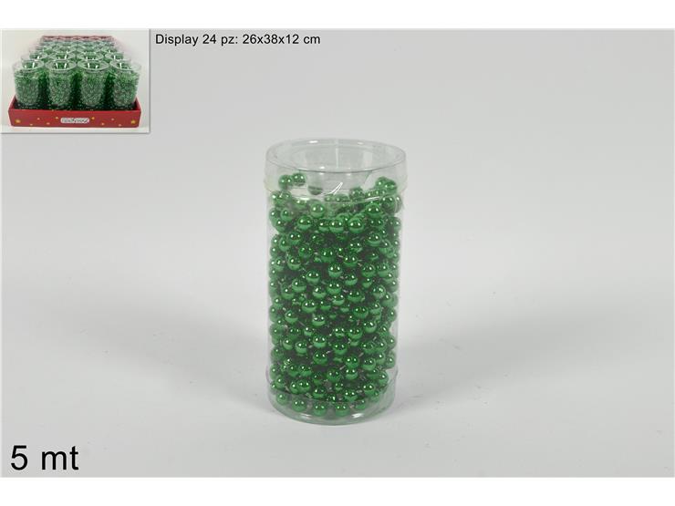 ΓΙΡΛΑΝΤΑ ΠΕΡΛΑ 5m ΠΡΑΣΙΝΗ