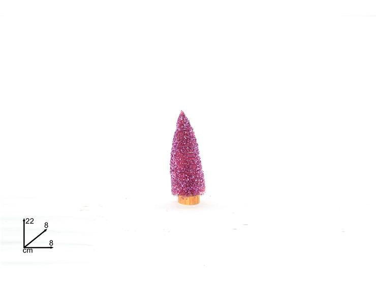 ΔΕΝΤΡΟ ΡΟΖ ΜΕ ΠΑΓΕΤΕΣ 22εκ ΚΑΙ ΞΥΛΙΝΗ ΒΑΣΗ