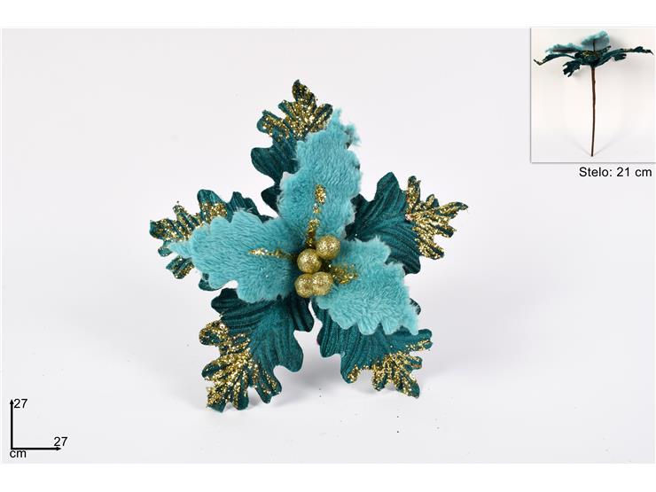 ΛΟΥΛΟΥΔΙ ΚΛΑΔΑΚΙ ΠΡΑΣΙΝΟ ΒΕΛΟΥΔΟ 21εκ