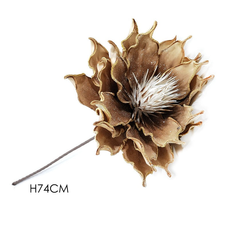 ΚΛΑΔΙ FOAM ΛΟΥΛΟΥΔΙ 74cm ΜΕ GLITTER