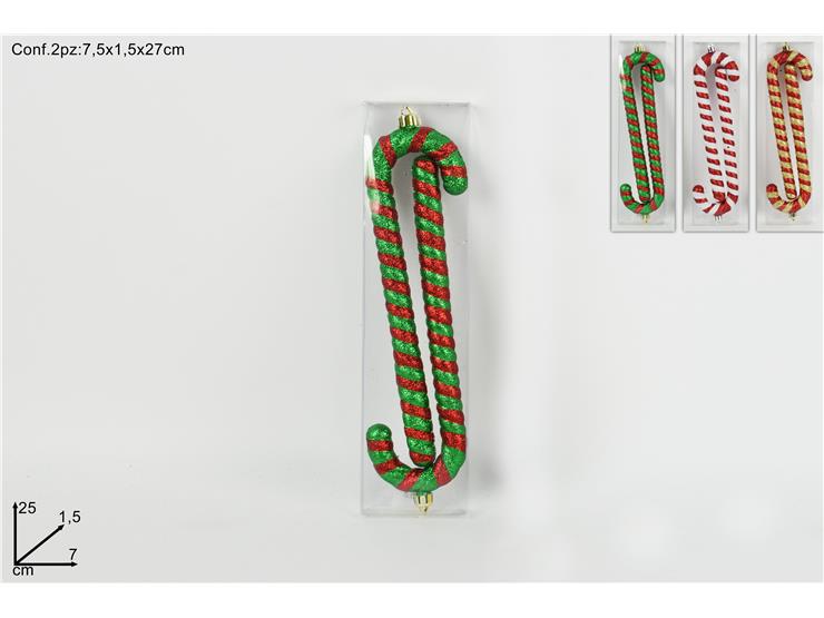 ΣΤΟΛΙΔΙ ΜΠΑΣΤΟΥΝΙΑ ΡΙΓΕ GLITTER 2ΤΕΜ 27εκ