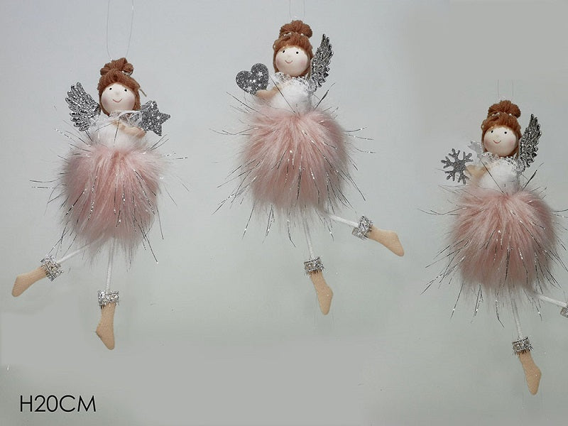 ΣΤΟΛΙΔΙ ΑΓΓΕΛΑΚΙ ΜΠΑΛΑΡΙΝΑ 20εκ ΡΟΖ ΓΟΥΝΑ