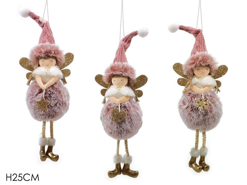 ΣΤΟΛΙΔΙ ΑΓΓΕΛΑΚΙ ΡΟΖ ΧΡΥΣΟ 25εκ