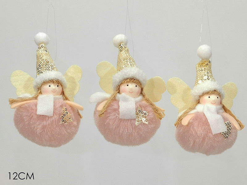 ΣΤΟΛΙΔΙ ΑΓΓΕΛΑΚΙ ΡΟΖ ΓΟΥΝΙΝΗ ΜΠΑΛΑ 12εκ