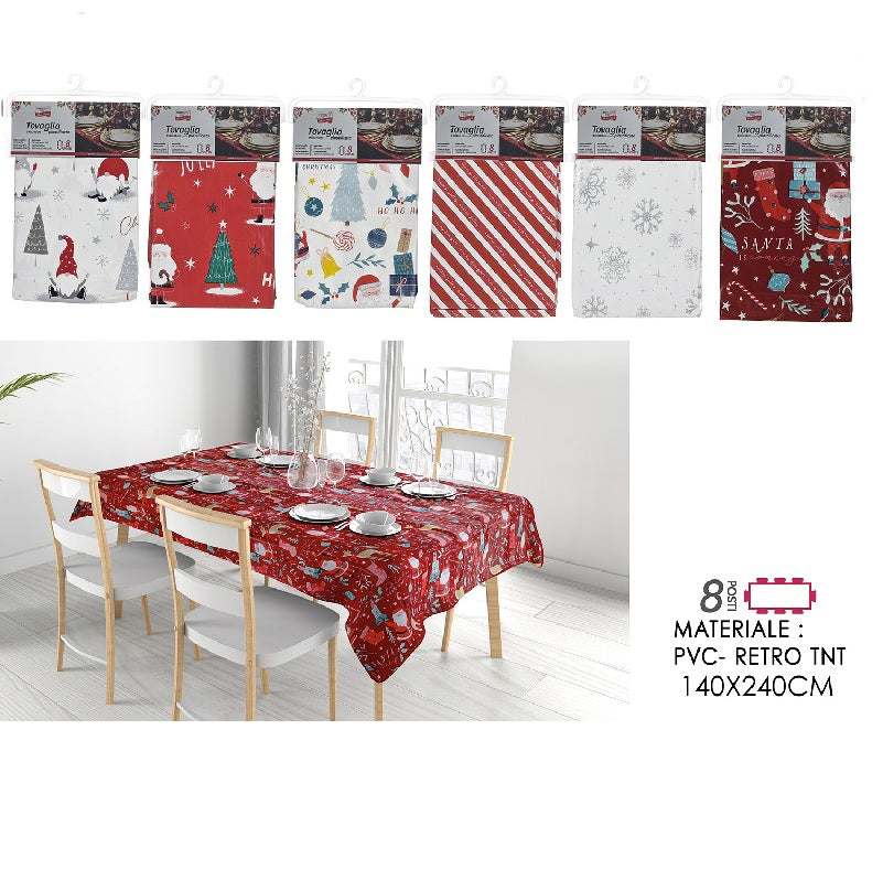 ΤΡΑΠΕΖΟΜΑΝΤΗΛΟ 140x240cm PVC XMAS VESTI CASA