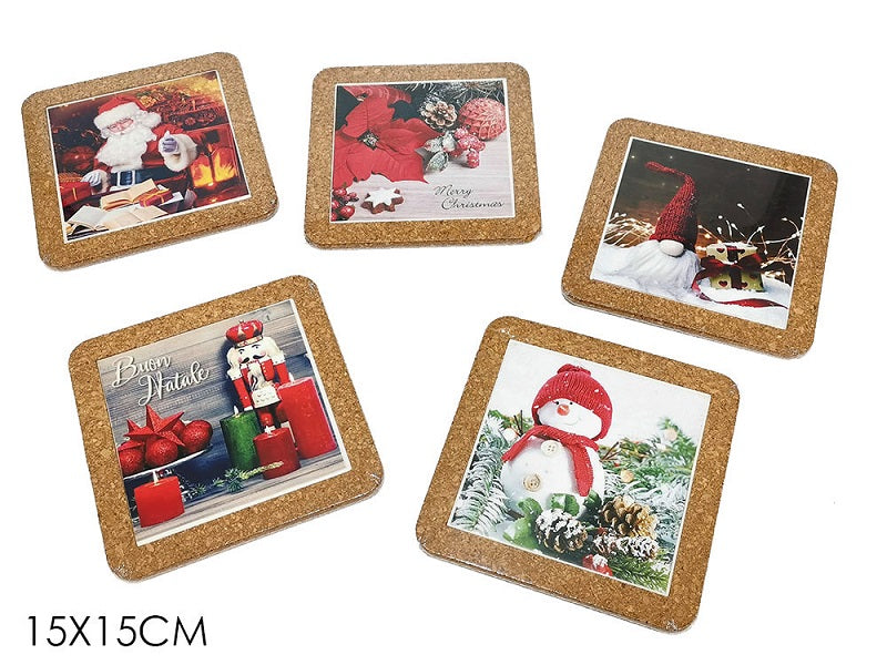 ΒΑΣΗ ΚΑΤΣΑΡΟΛΑΣ XMAS 15x15εκ