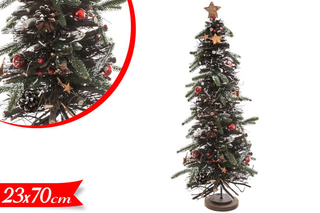 ΔΕΝΤΡΟ ΧΙΟΝΙΣΜΕΝΟ ΜΕ ΣΤΟΛΙΔΙΑ 23x70cm