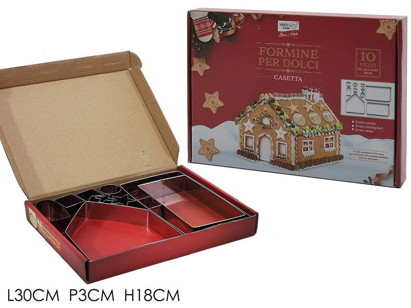 ΚΑΛΟΥΠΙΑ ΖΥΜΗΣ INOX ΓΙΑ ΜΠΙΣΚΟΤΟΣΠΙΤΟ 10ΤΕΜ VESTI CASA