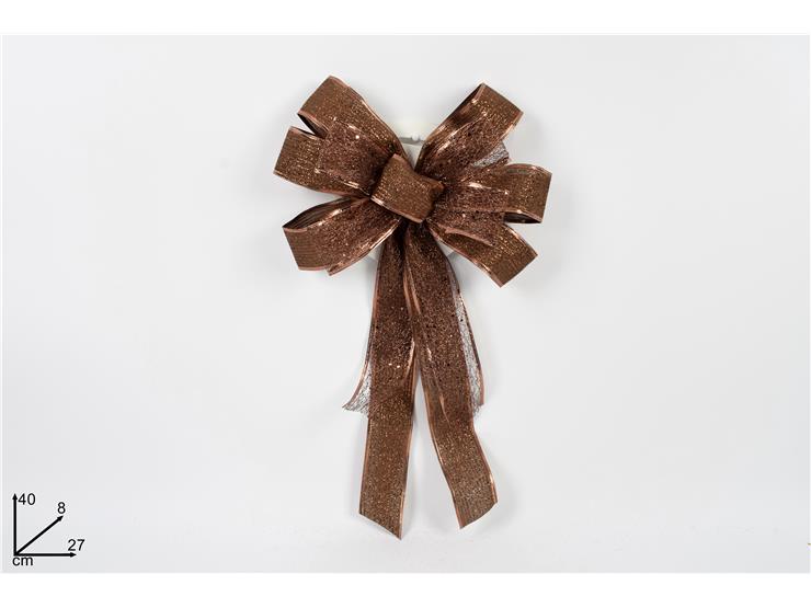 ΦΙΟΓΚΟΣ XMAS 40εκ ΜΠΡΟΝΖΕ