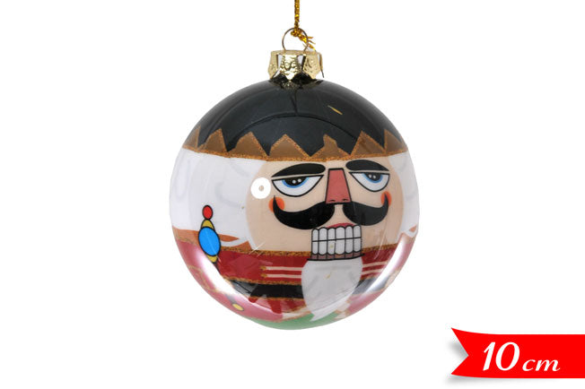 ΜΠΑΛΑ XMAS 10εκ ΜΕ ΚΑΡΥΟΘΡΑΥΣΤΕΣ