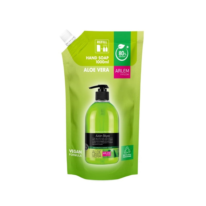 ARLEM ΚΡΕΜΟΣΑΠΟΥΝΟ 1lt ΑΝΤΑΛΛΑΚΤΙΚΟ ALOE VERA
