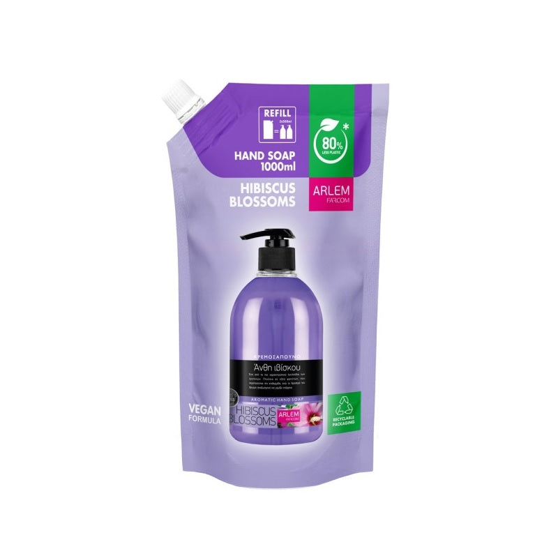 ARLEM ΚΡΕΜΟΣΑΠΟΥΝΟ 1lt ΑΝΤΑΛΛΑΚΤΙΚΟ ΑΝΘΗ ΙΒΙΣΚΟΥ