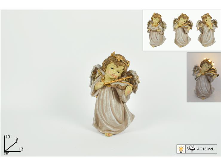 ΑΓΓΕΛΑΚΙ 19εκ ΜΕ ΦΩΤΙΖΟΜΕΝΟ ΣΤΕΦΑΝΑΚΙ ΣΤΑ ΜΑΛΛΙΑ