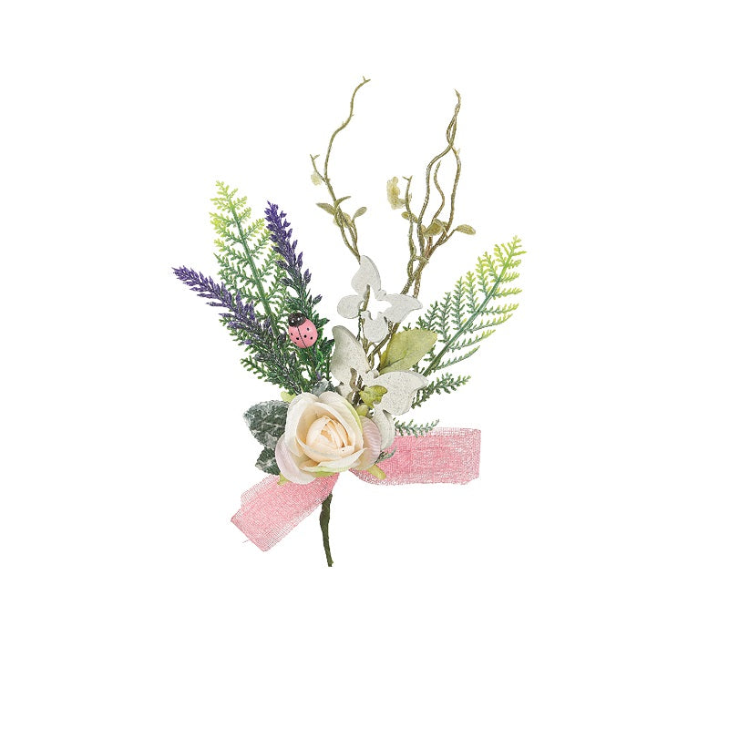 ΣΤΟΛΙΣΜΟΣ ΛΑΜΠΑΔΑΣ ΜΠΟΥΚΕΤΑΚΙ ΜΕ ΠΕΤΑΛΟΥΔΑ & ΠΑΣΧΑΛΙΤΣΑ 28cm