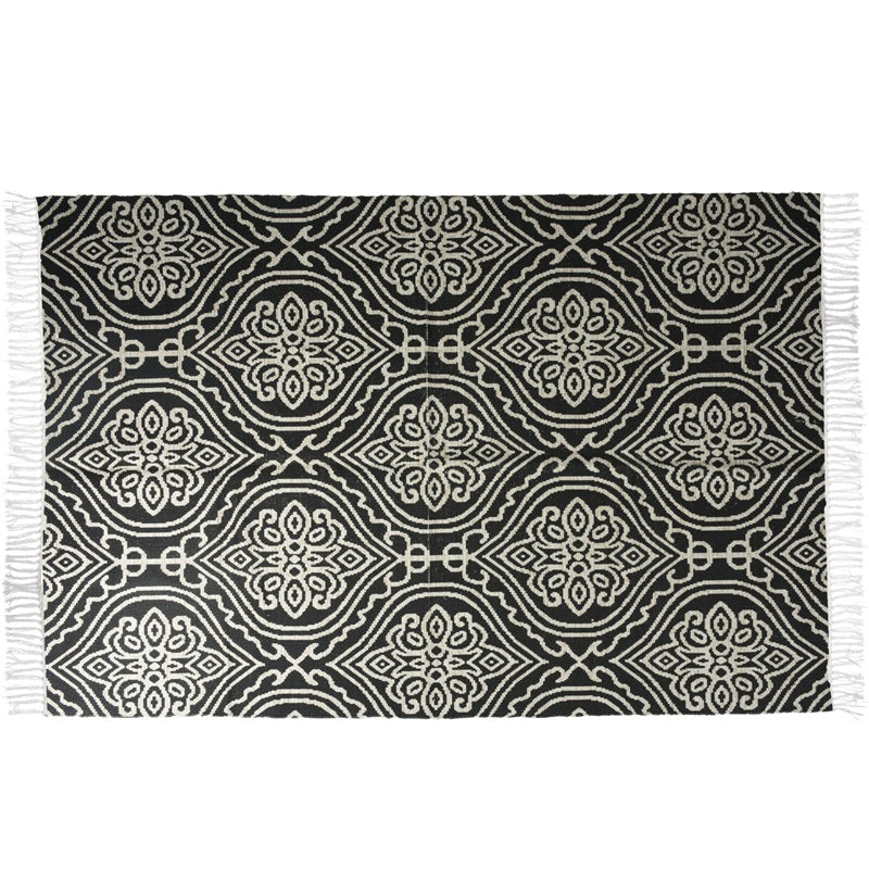 ΧΑΛΙ ΔΙΧΡΩΜΟ ΜΕ ΚΡΟΣΣΙΑ 120x180εκ H&S COLLECTION