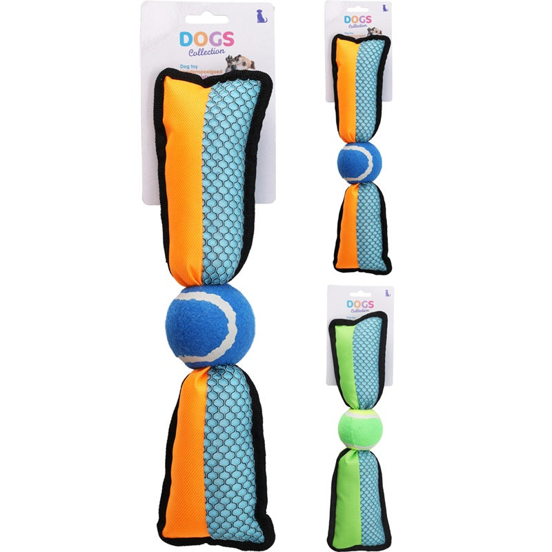 ΠΑΙΧΝΙΔΙ ΣΚΥΛΟΥ ΜΕ ΜΠΑΛΑΚΙ 33.5x9.5x6cm