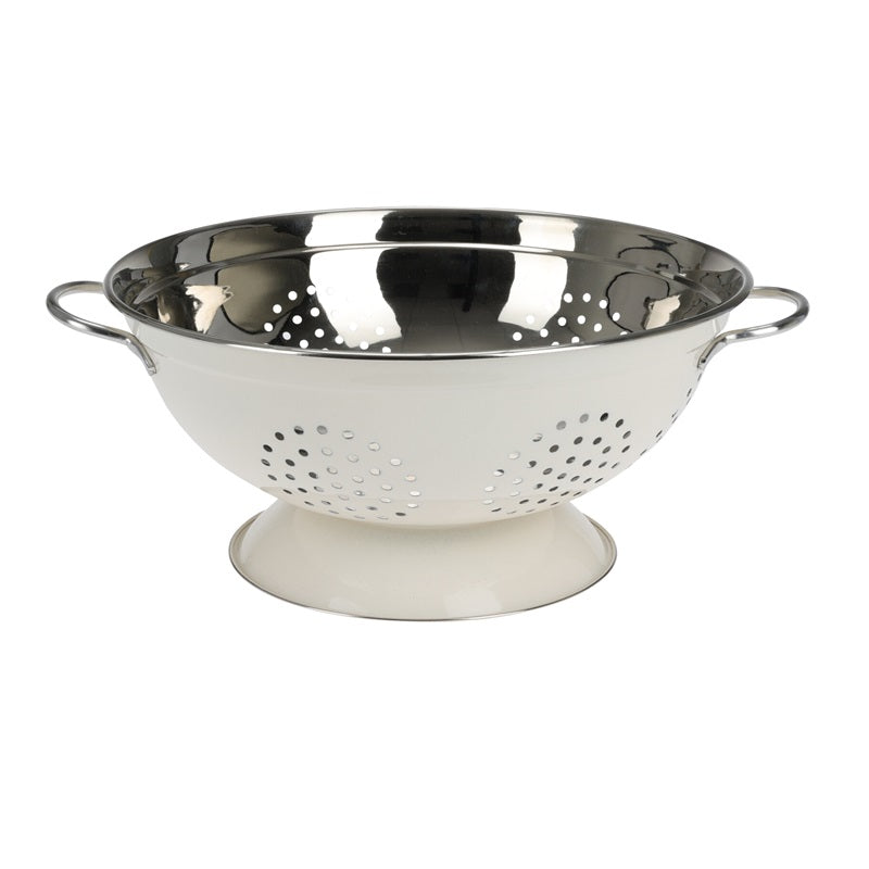 ΣΟΥΡΩΤΗΡΙ ΛΕΥΚΟ INOX 28x13cm ΜΕ ΛΑΒΕΣ