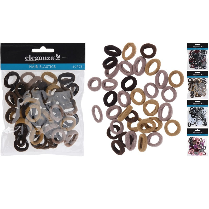 ΛΑΣΤΙΧΑΚΙΑ ΜΑΛΛΙΩΝ 50ΤΕΜ ΜΙΧ ΧΡΩΜΑΤΑ ELEGANZA