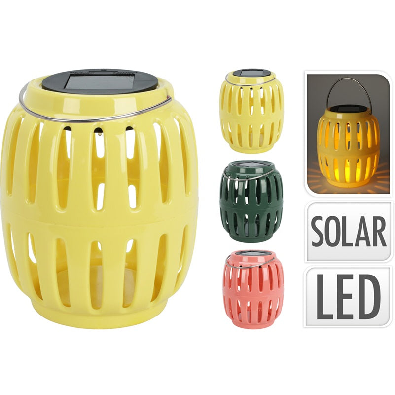 ΦΑΝΑΡΙ ΚΗΠΟΥ ΗΛΙΑΚΗΣ ΕΝΕΡΓΕΙΑΣ LED 13x15cm WARM WHITE